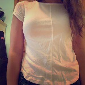 A white kids T-shirt.